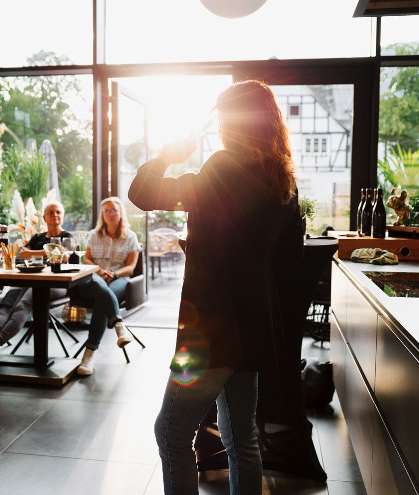 Ambiente beim Weintasting
